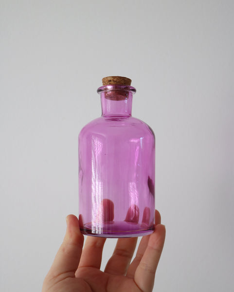 Pink/Purple Apothecary Bottle