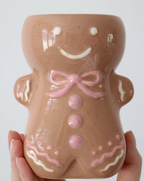 Pink Gingerbread Man - Oil burner