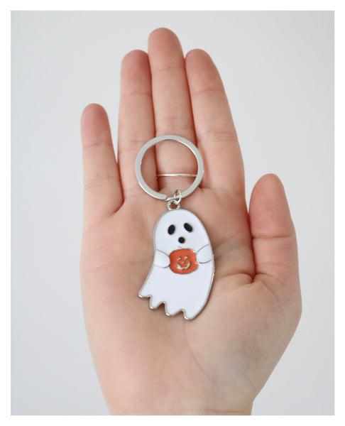 Ghost Hug Keyring
