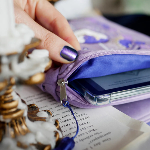 Otherworldly E-Reader Sleeve - Lilac