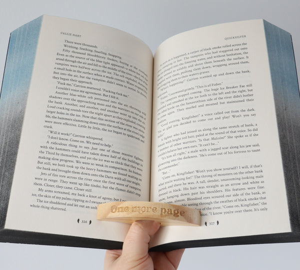 One More Page - Thumb Page Holder