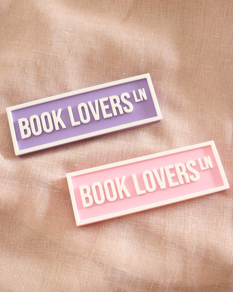 Book Lovers - Book Shelf Sign