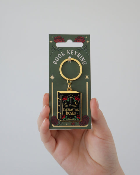 Book Keyring - Everlasting Roses