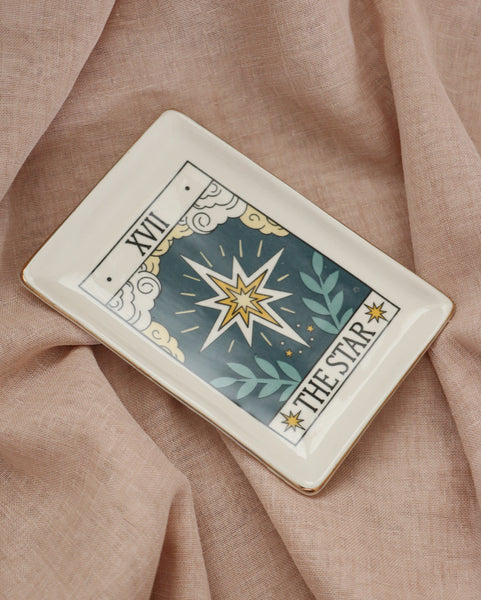 Vintage Tarot Trinket Dish - The Star