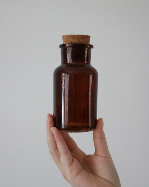 Apothecary Bottle - Dark Brown