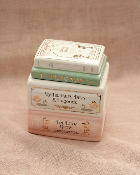 Book Stack Oil / Candle Melt Burner