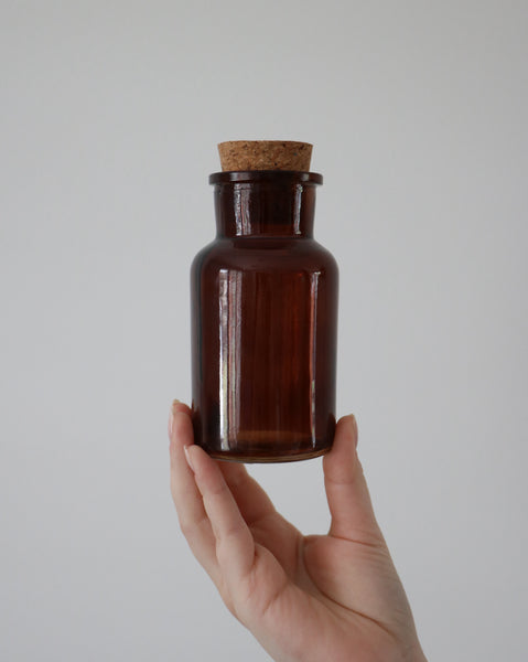 Apothecary Bottle - Dark Brown