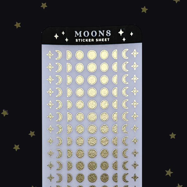 Moon Phase Stickers - TQCC