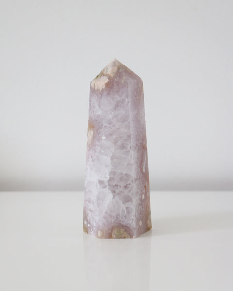 Pink Amethyst Flower Agate