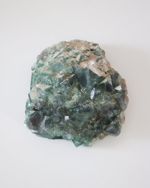 Natural Green Fluorite - Large