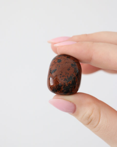 Tumbled Stone - Mahogany Obsidian