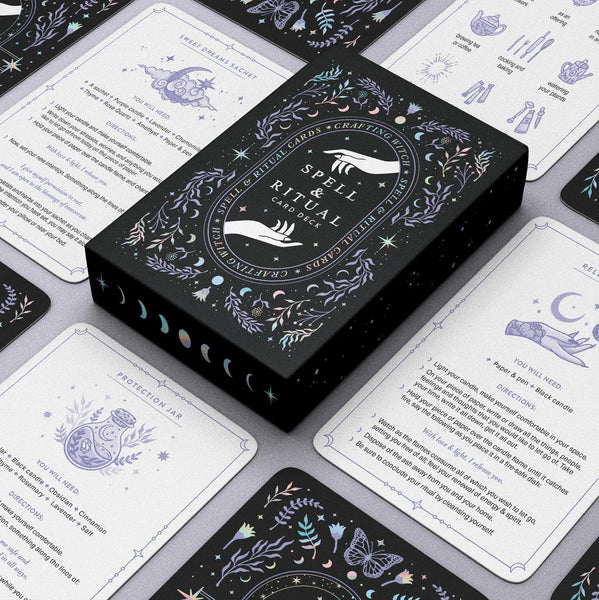 Spell & Ritual Card Deck - Crafting Witch