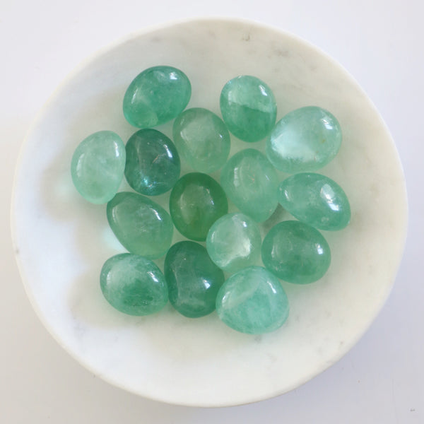 Tumbled Stones - Green Fluorite