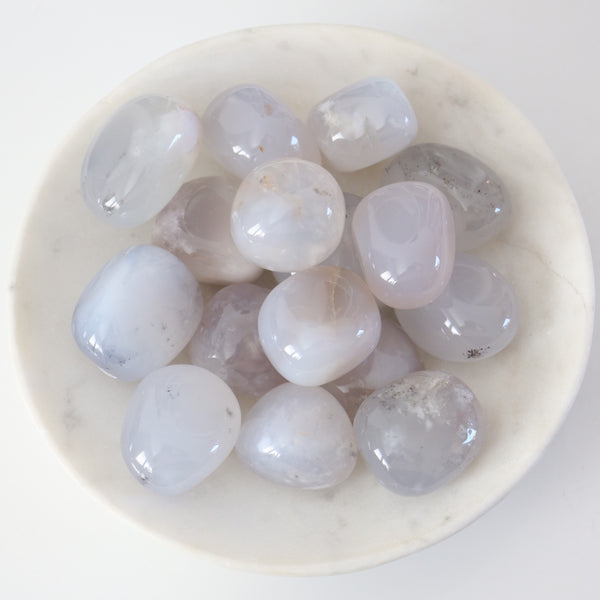 Tumbled Stone - Dendritic Opal Agate