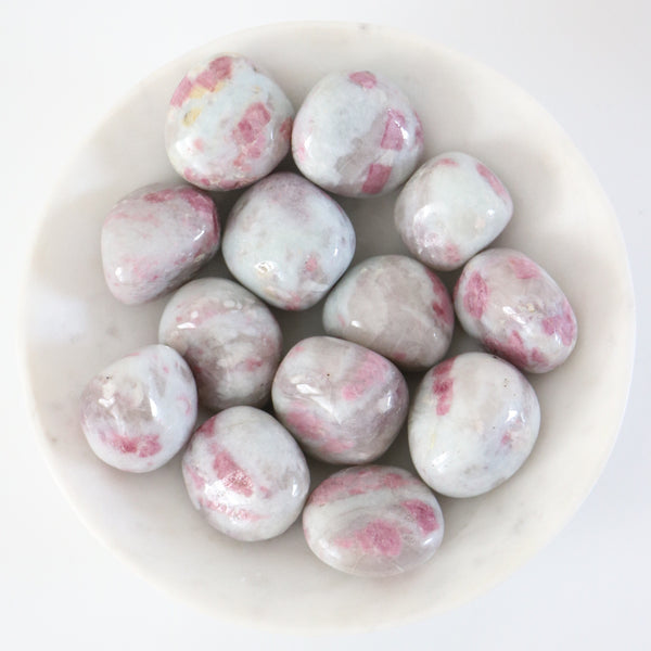 Tumbled Stone - Pink Tourmaline (A Grade)